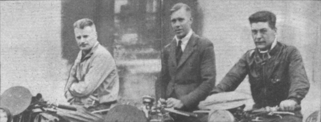 Photo of British Trophy Team ISDT 1937