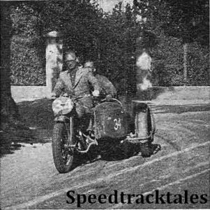photo - #34 Harold Taylor (Ariel-4 sc) on the main road near Salzburg ISDT 1939 (Speedtracktales Archive)